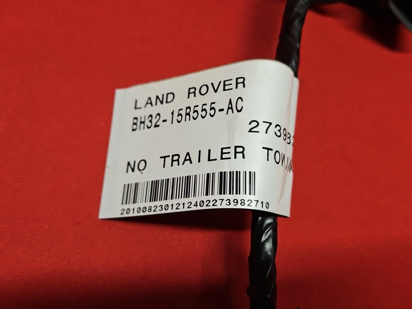 2010 - 2013 Range Rover SPORT "No Trailer Towing" Wiring Harness BH3215R555AC