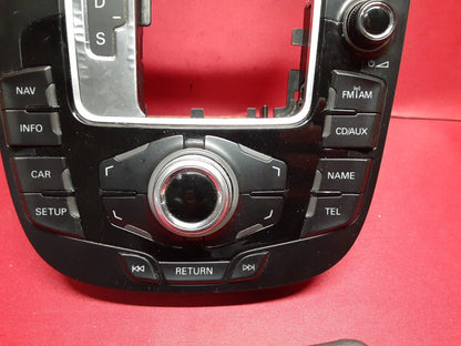 2009 Audi A4 Quattro Gear Shift Audio Nav Control Assembly w/ Knob *READ*