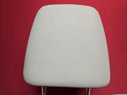 2011 2012 Subaru Outback / Legacy FRONT Seat Headrest Set Ivory Patterned Cloth