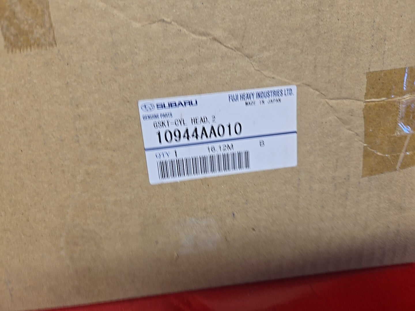 NEW OEM 2005 - 2009 Subaru 3.0L H6 LEFT DRIVER Head Gasket 10944AA010