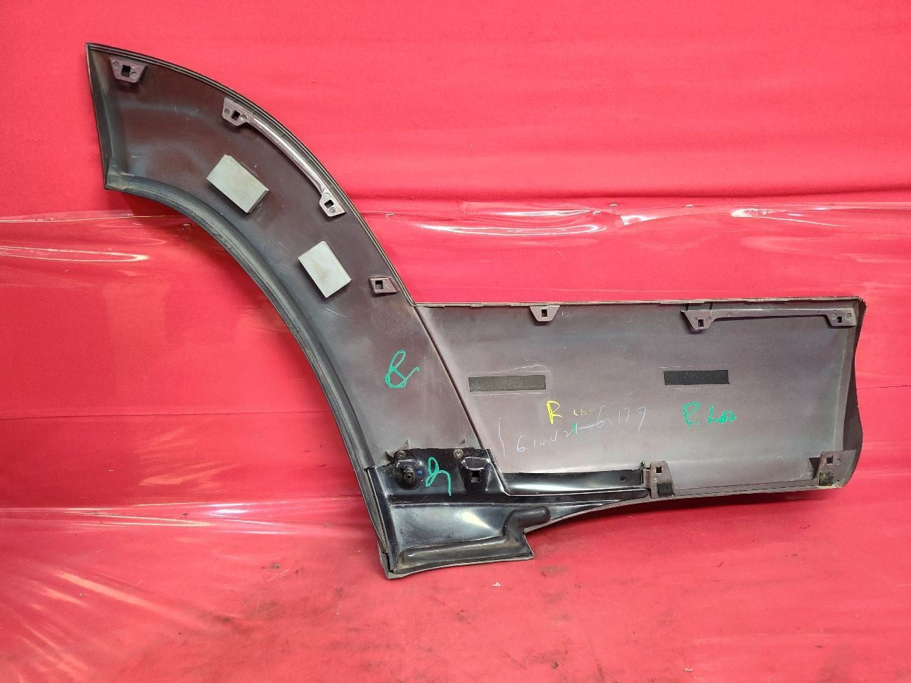 2003-2005 Toyota 4Runner LEFT DRIVER REAR Door Moulding Cladding Flare Mica Red