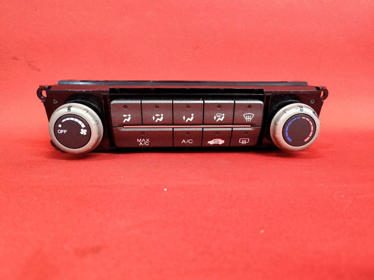 2007-2011 Honda Civic Coupe HVAC Climate Control Unit Basic Style Silver Knobs