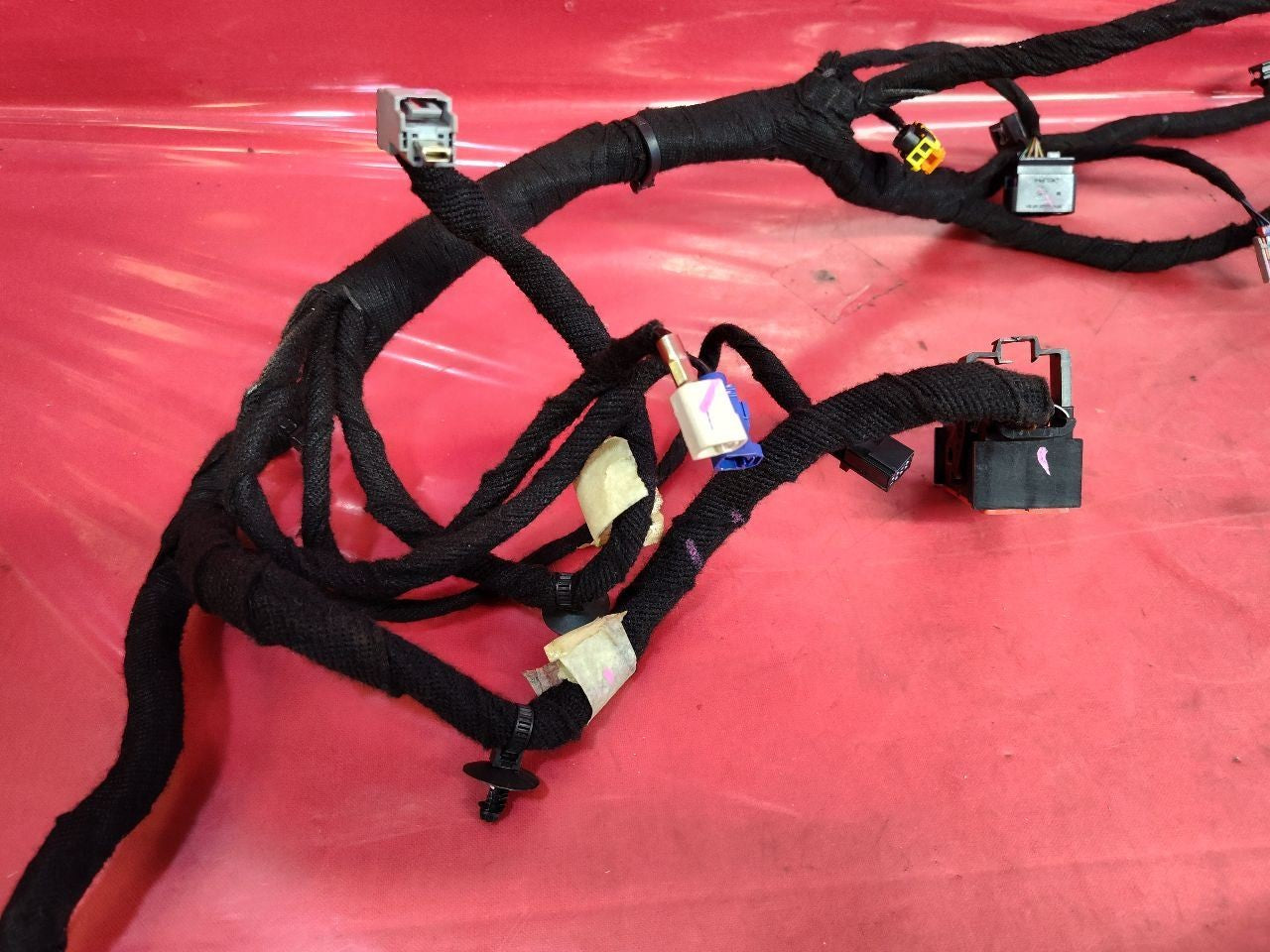 2018 2019 Fiat 500 Instrument Panel Dash Wiring Harness Complete - 67k Miles