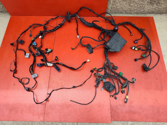 2012 Fiat 500 1.4L Engine w/ Fuse Box Headlamp To Dash Wiring Harness 68085577AC