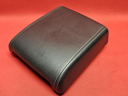 16-19 Land Rover Range Rover Evoque Center Console Arm Rest Lid Ebony Leather