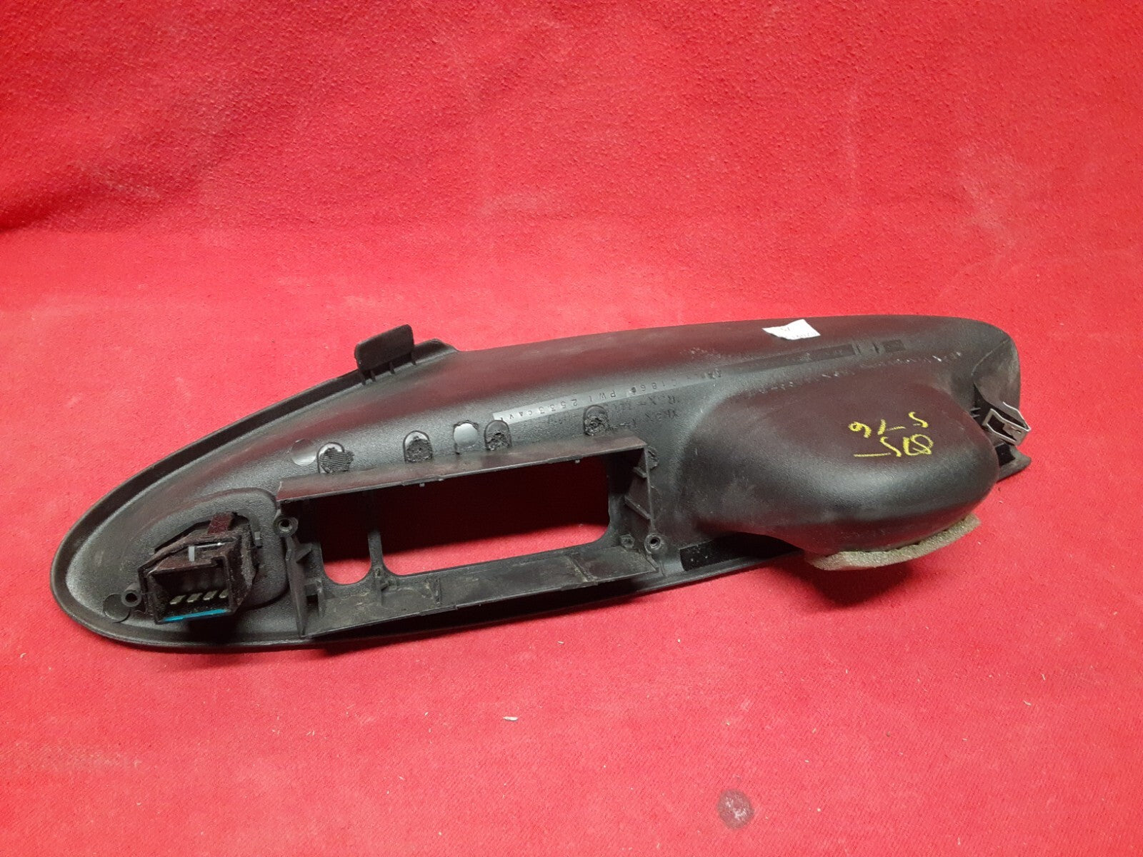 1999 - 2004 Ford Mustang LEFT DRIVER Door Lock Window Trim Bezel & Mirror Switch