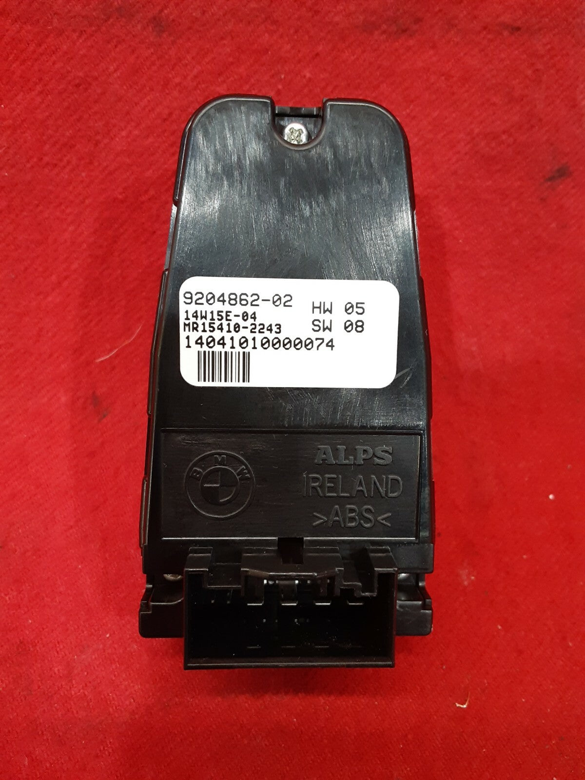 2015+ BMW Rear Left (Driver) Window & Sunshade Switch 920486202
