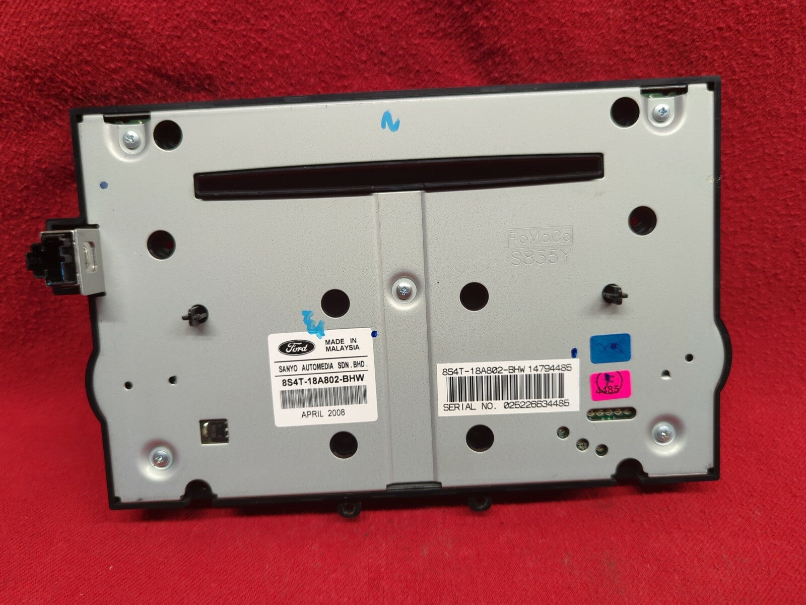 2008 2009 2010 2011 Ford Center Instrument Panel Radio Stereo Control Module