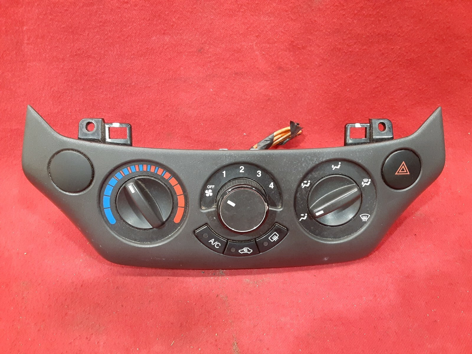 Chevrolet Chevy Aveo Climate Control Hazard 4 Way Button Knob Bezel