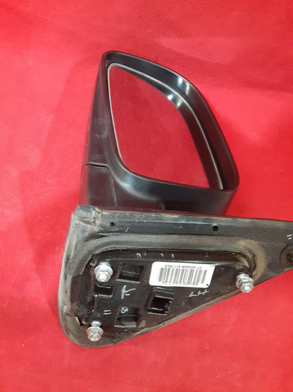 2007 - 2012 Hyundai Santa Fe LEFT DRIVER Black Side Mirror Assembly 87610-0W010