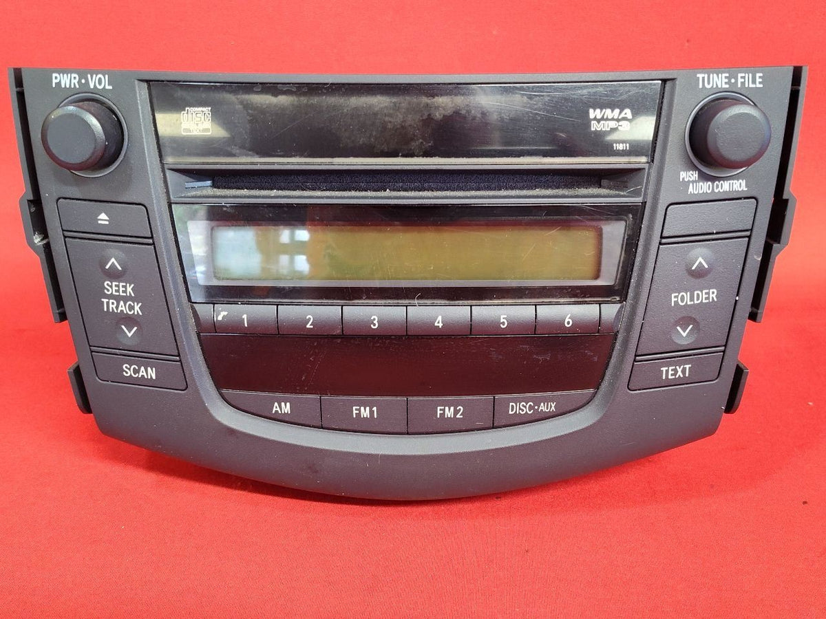 2006-2008 Toyota Rav4 Radio Receiver AM FM MP3 Stereo Head Unit 86120-42160