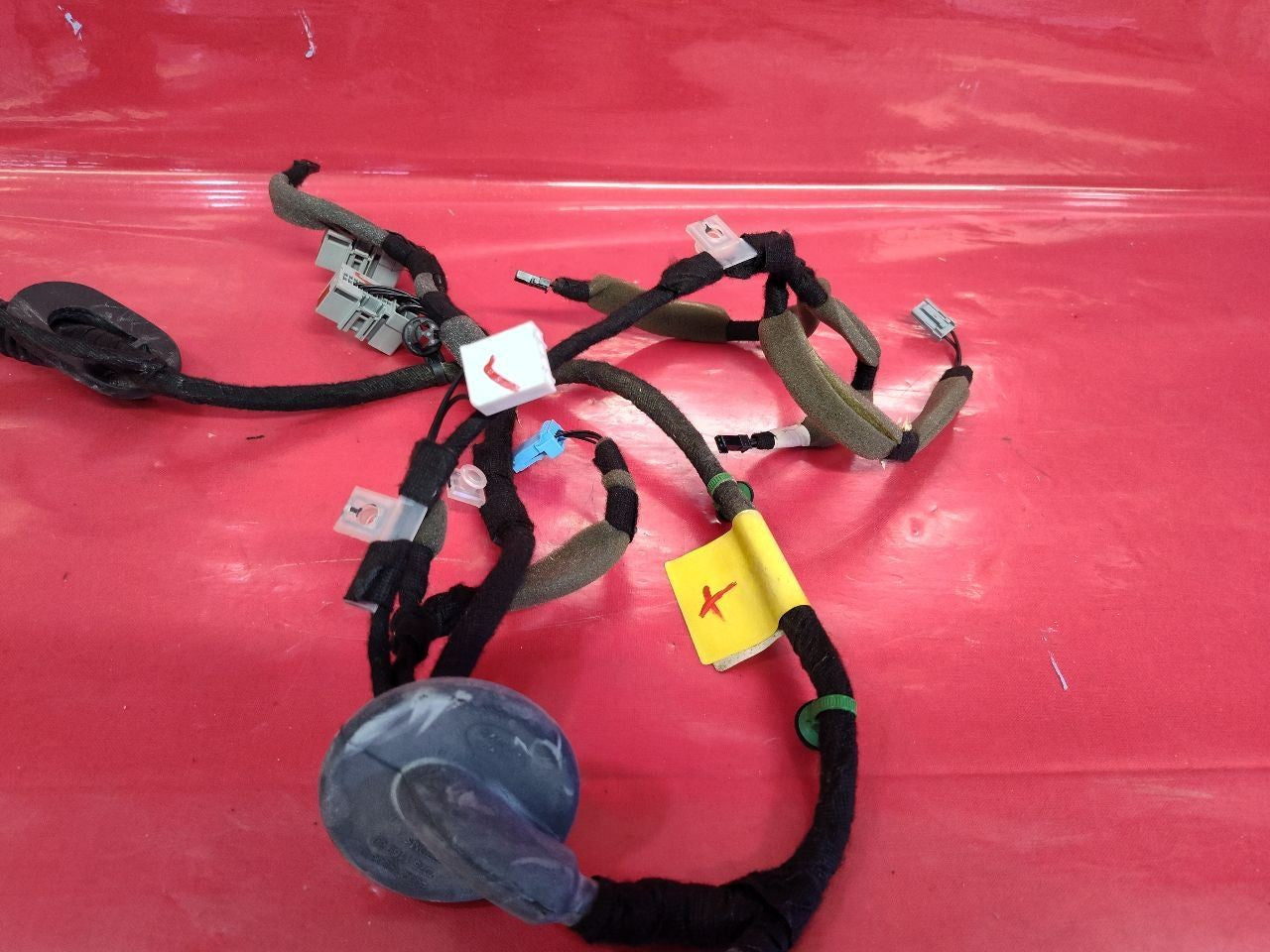 2017 Range Rover Evoque REAR RIGHT PASSENGER Door Wiring Harness Passive Entry