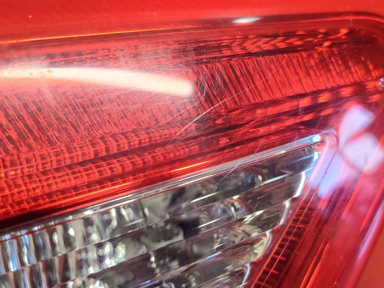 2015-2017 Hyundai Sonata LEFT DRIVER Inner Hatch Tail Light Lamp Halogen