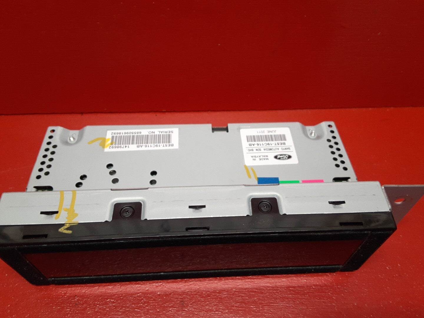 2011 2012 Ford Fusion Radio Dash Information Display Unit BE5T-19C116-AB
