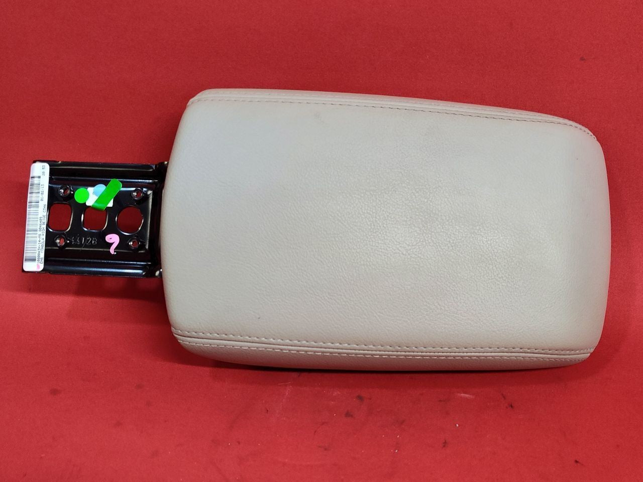 2012-2014 Ford Focus Center Console Armrest Lid Leather High Line Stone Grey
