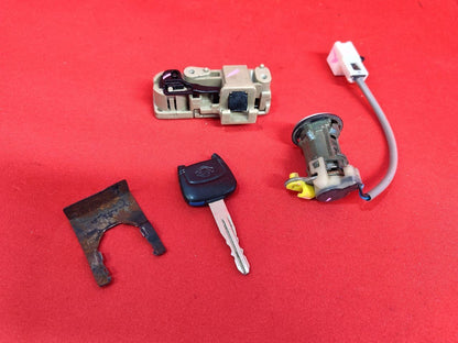 2000-2003 Nissan Maxima Ignition Switch Lock Cylinder Door Tumbler Key SET