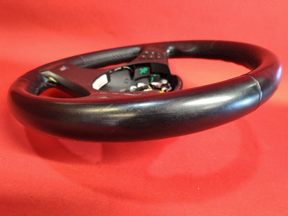 2004-2006 BMW X3 M-Sport Black Leather Steering Wheel w/ Cruise Radio Buttons