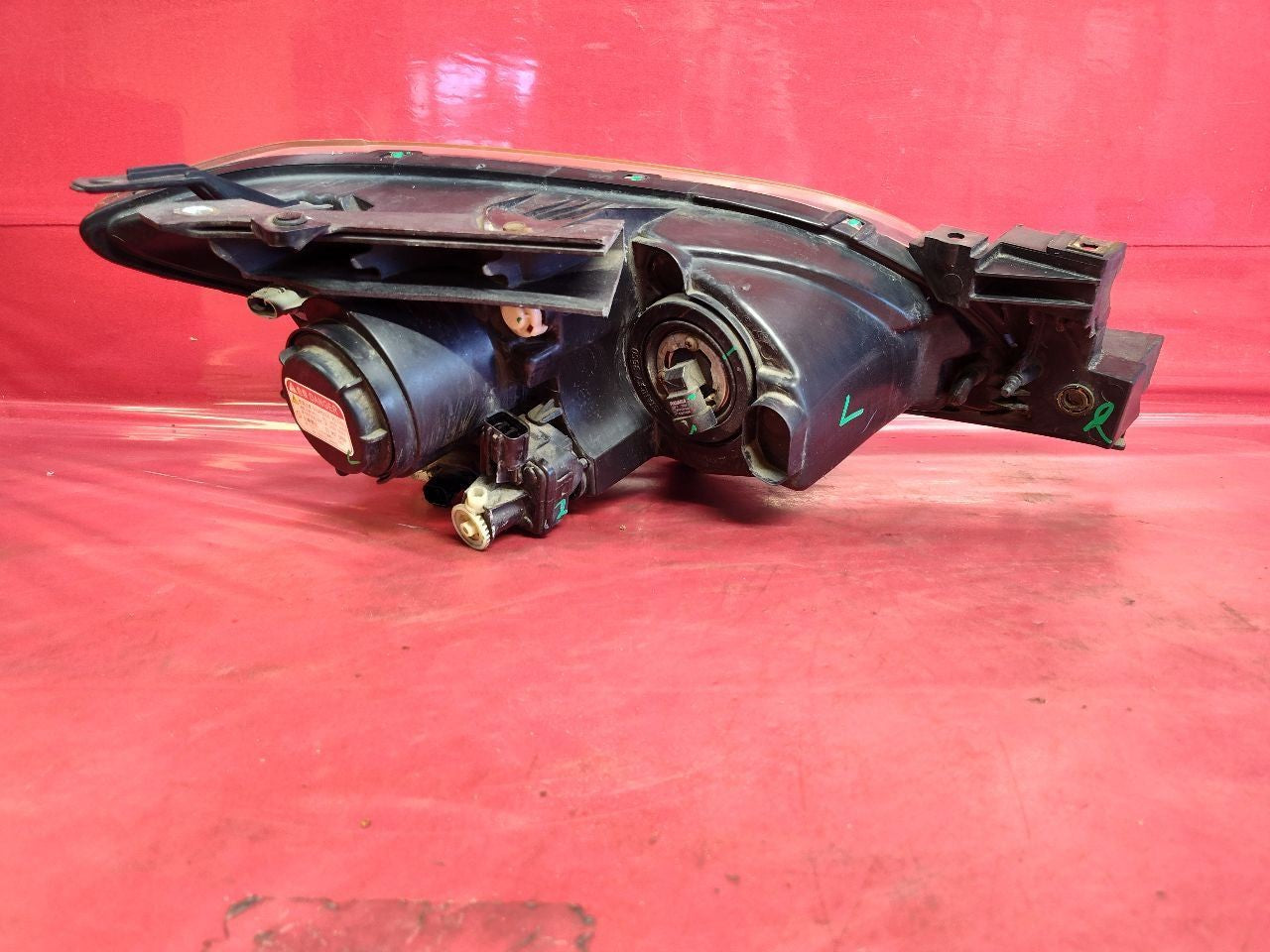 2007 2008 2009 Mazda3 SEDAN Left Driver Headlight Lamp HID Xenon - Tabs Good
