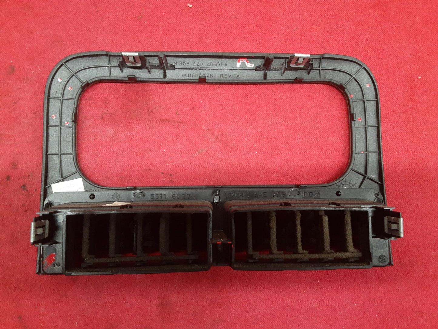 2002 2003 2004 Jeep Grand Cherokee OVERLAND Redwood Wood Burl Radio Vent Bezel