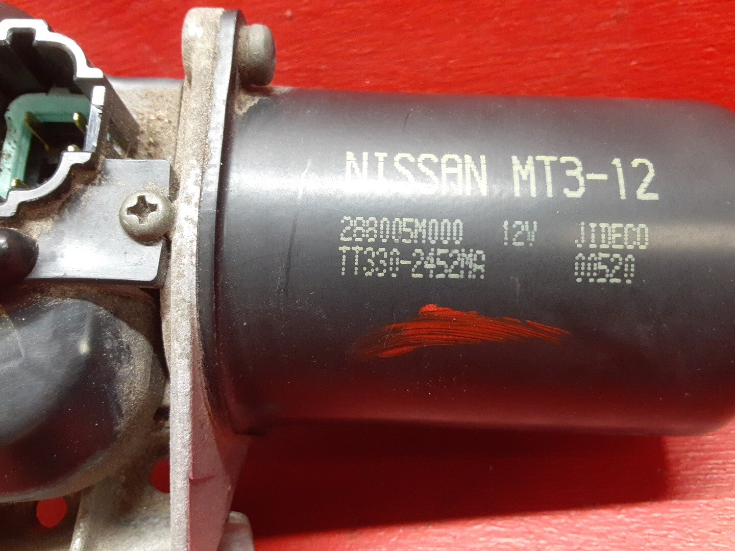 2000 - 2007 Nissan Sentra Windshield Wiper Motor