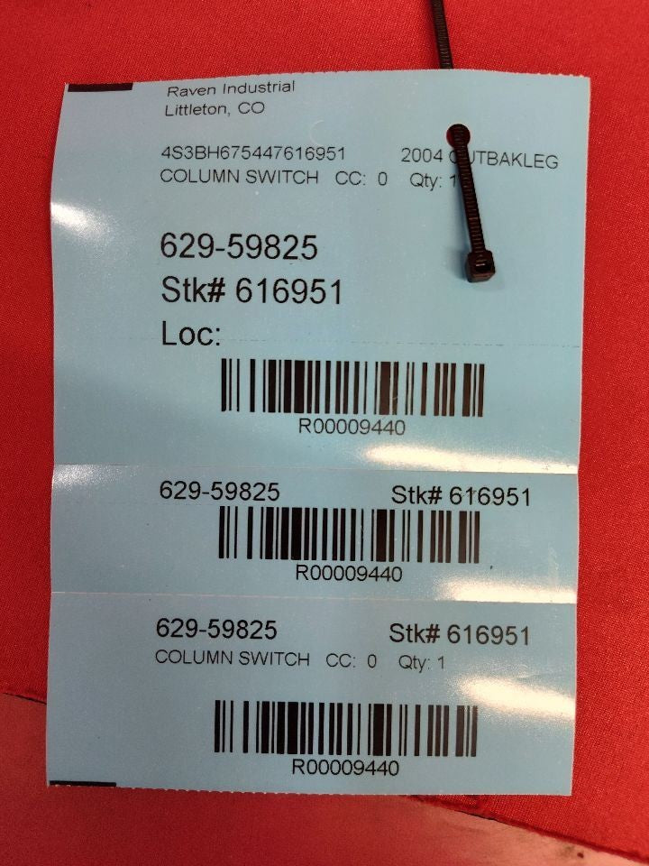 2000-2004 Subaru Outback / Legacy Turn Signal Headlight Wiper Stalk Switch Set