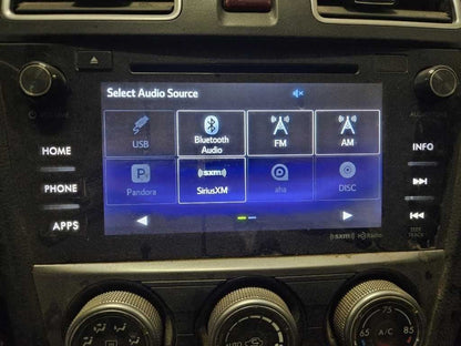 2015 Subaru XV Crosstrek / Impreza Audio Radio Receiver w/ Bluetooth + XM