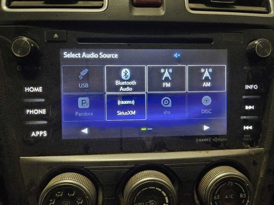 2015 Subaru XV Crosstrek / Impreza Audio Radio Receiver w/ Bluetooth + XM