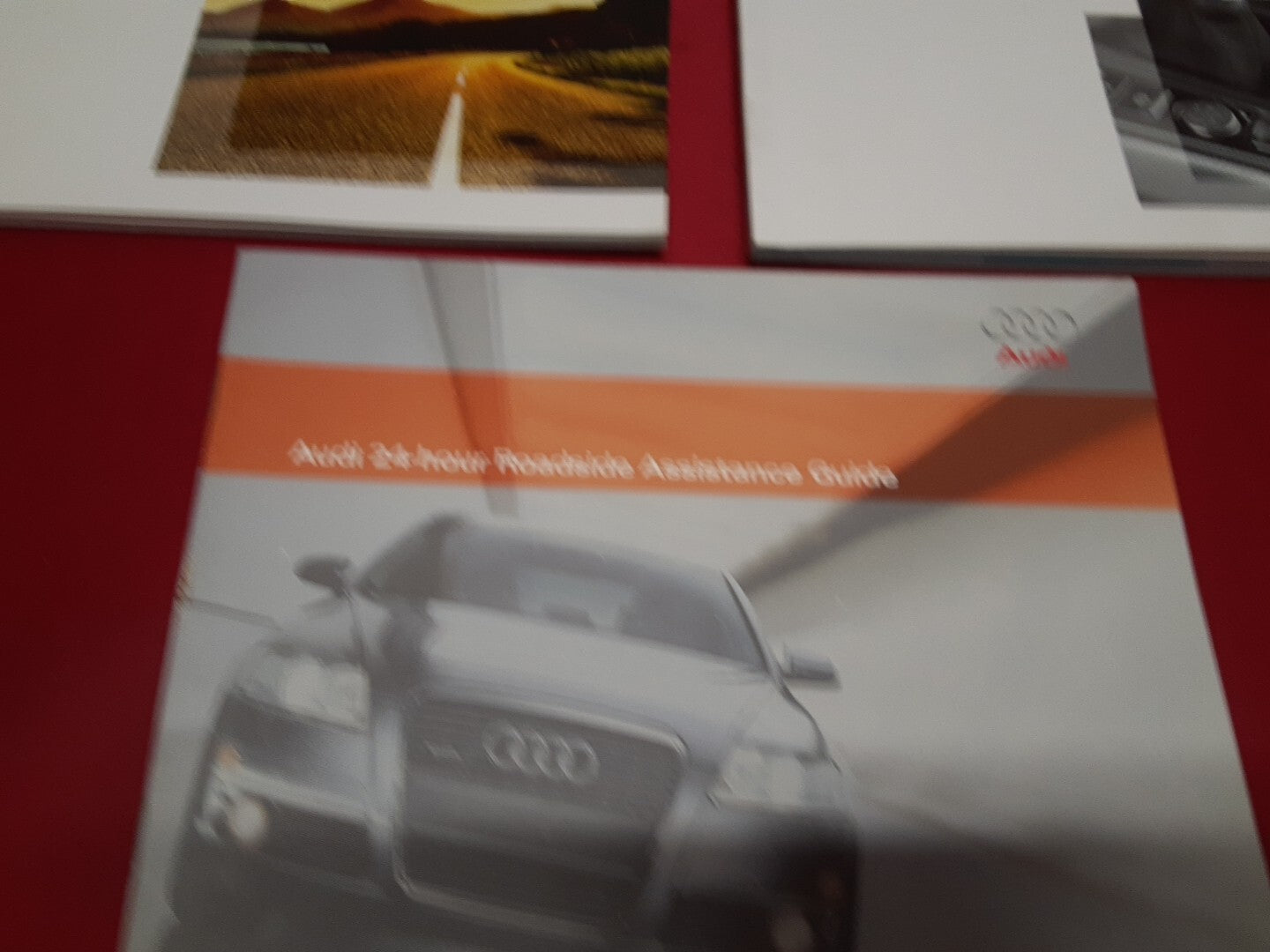 2009 Audi A4 Quattro Owner's Manual Case & Warranty Roadside MMI Booklets