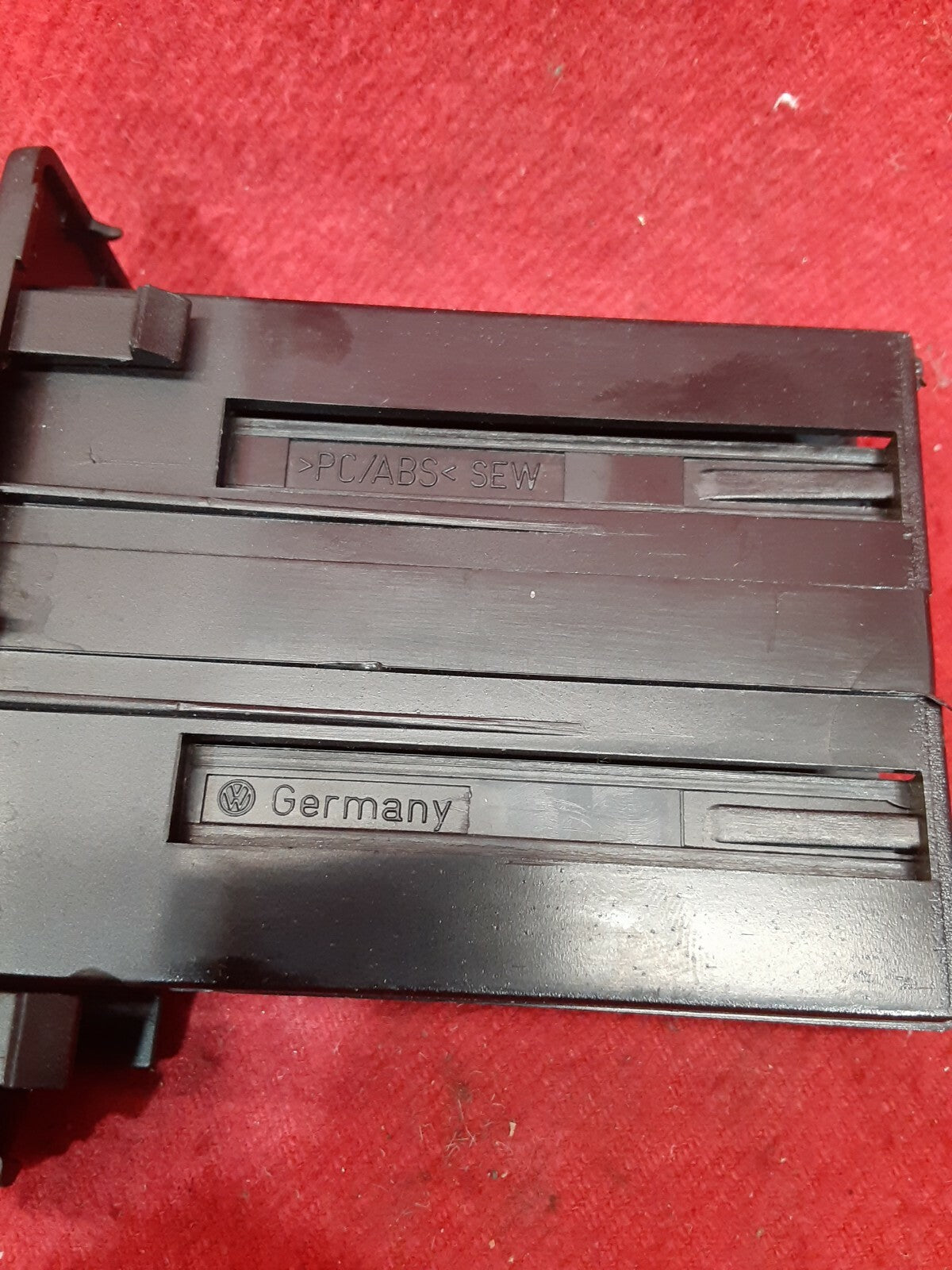 Volkswagen VW Center Dash Bezel Black Trim Piece 5M0858373