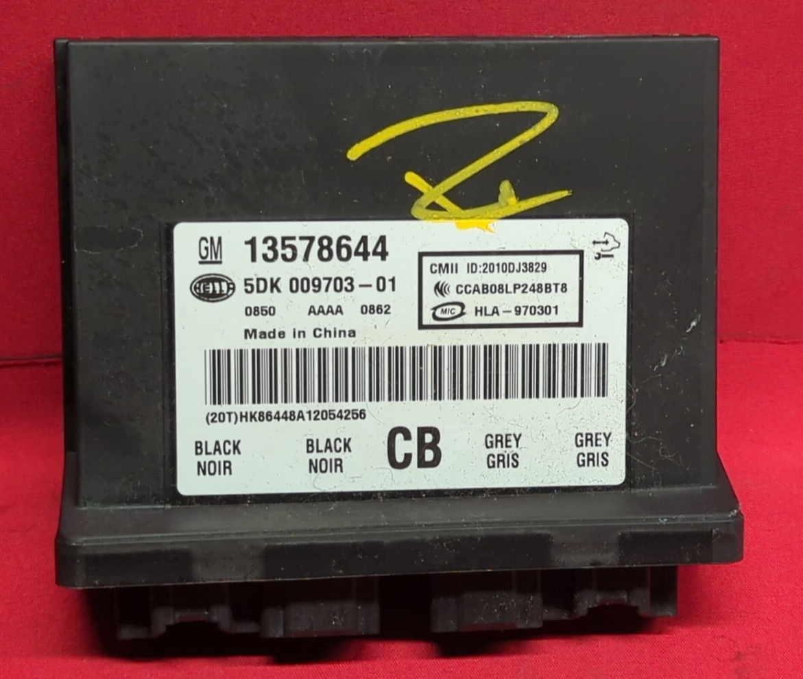 2010 - 2016 - GM Keyless Entry Module / BCM - 13578644 - 5DK 009703-01