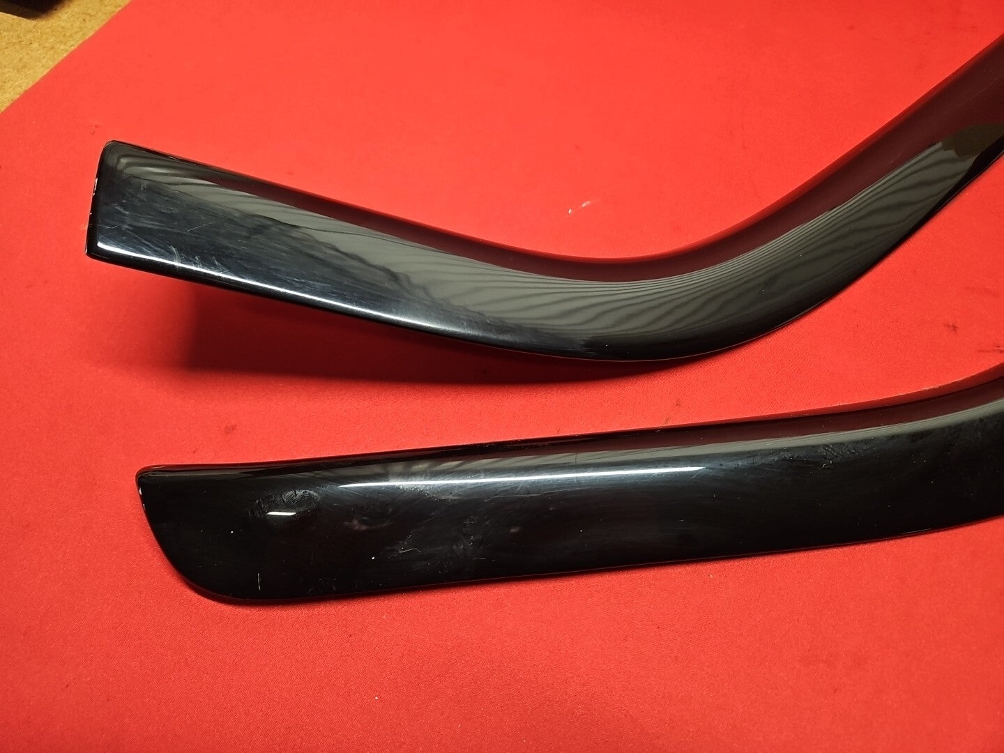 2010 2011 Range Rover SPORT Shifter Climate Console Bezel BLACK VENEER TRIM SET