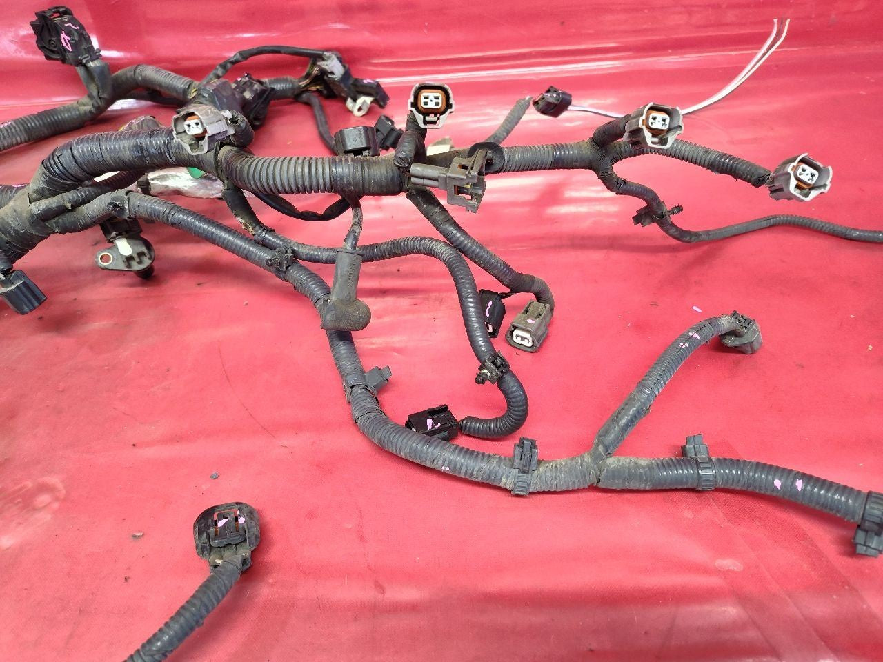 2011-2014 Nissan Juke 1.6L 2WD Auto Trans MR16DDT Engine Block Wiring Harness