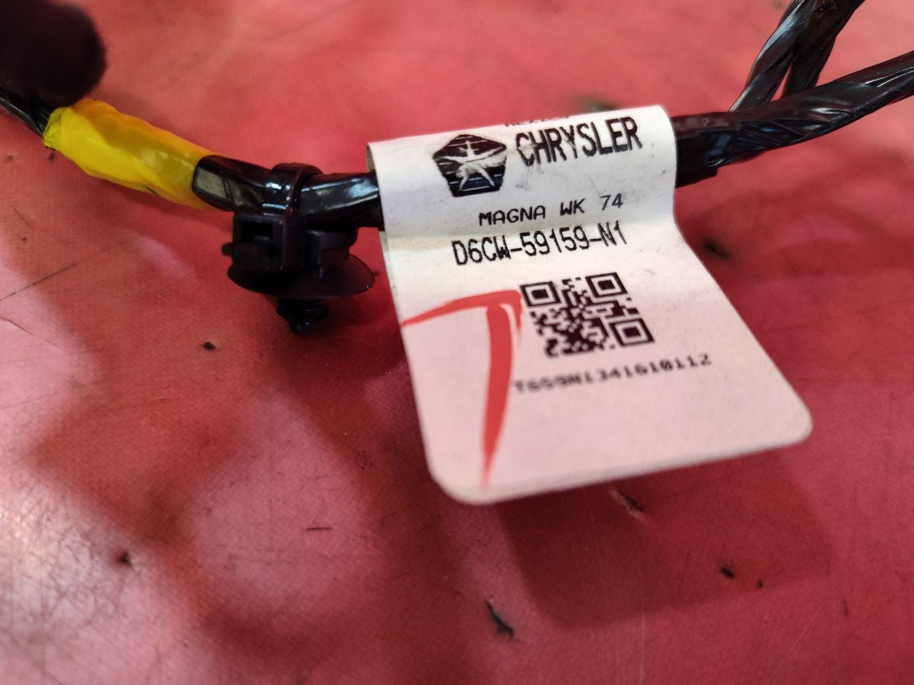 2016-2020 Dodge Durango LEFT DRIVER Seat Cushion Seat Back Wiring Harnesses