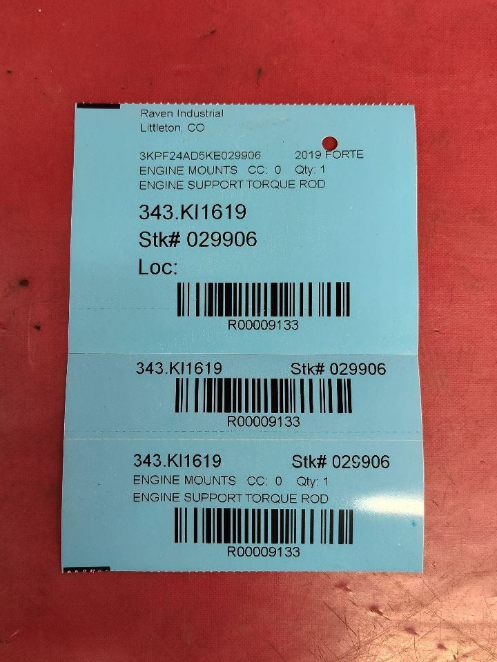 2019-2024 Kia Forte 2.0L Front Engine Mount Support Torque Rod - 68k Miles