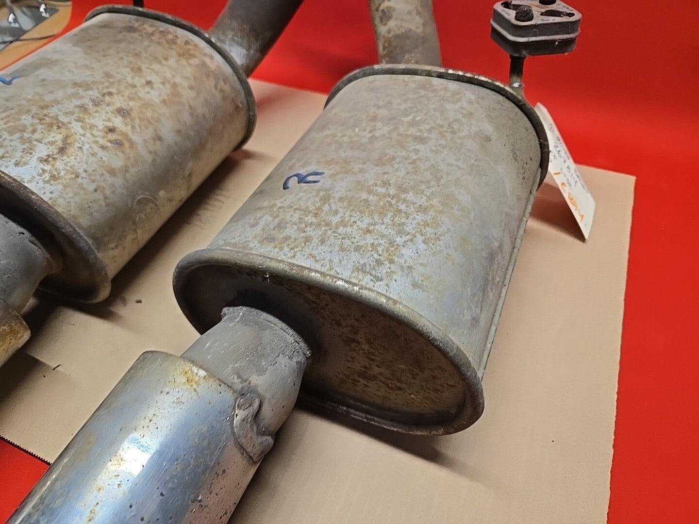 2010 - 2013 Range Rover Sport 5.0L V8 SUPERCHARGED Exhaust Muffler PAIR