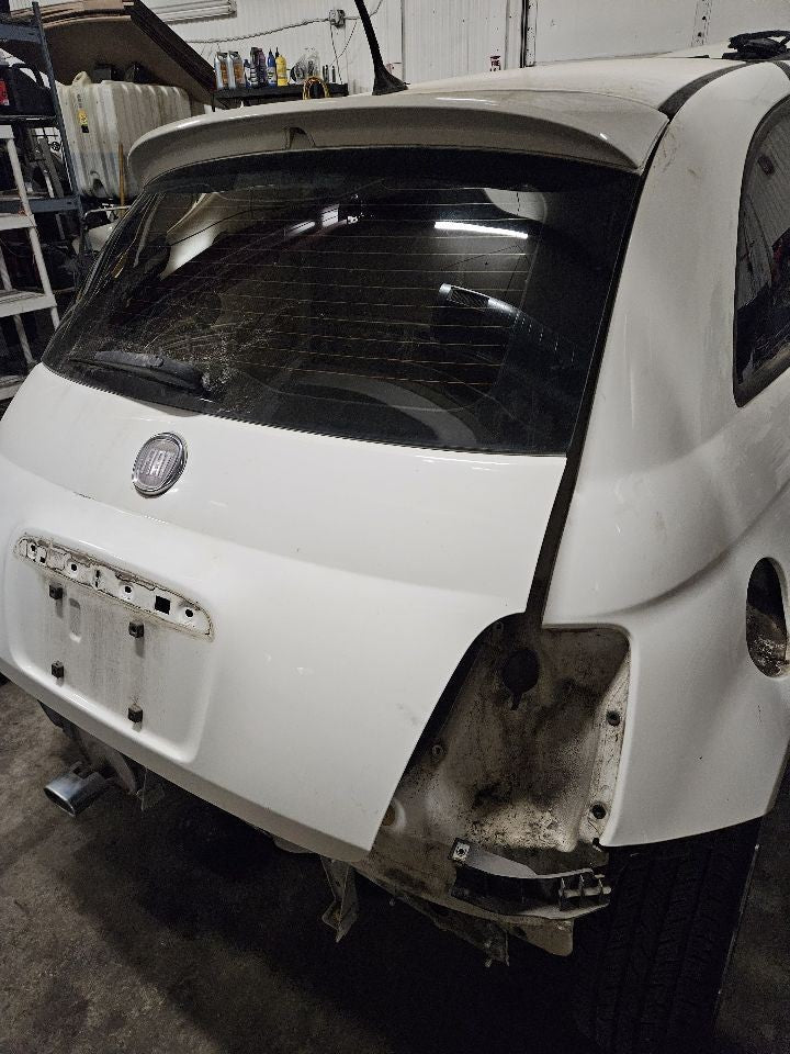 2012-2017 Fiat 500 2-Door Coupe Spoiler Style Trunk Hatch Tailgate PW3 Bianco