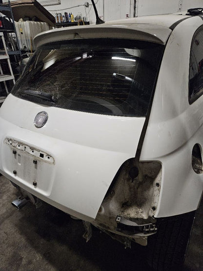 2012-2017 Fiat 500 2-Door Coupe Spoiler Style Trunk Hatch Tailgate PW3 Bianco