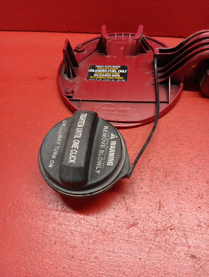 2011-2016 Kia Sportage Fuel Door W/ Cap OEM Red 695103W000