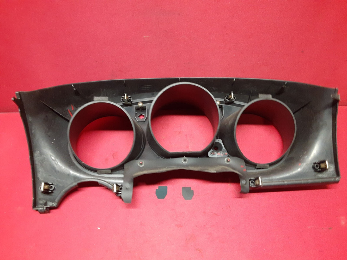 2002 Nissan Altima Speedometer Cluster Dash Trim Bezel RED CARBON 68240-8J001