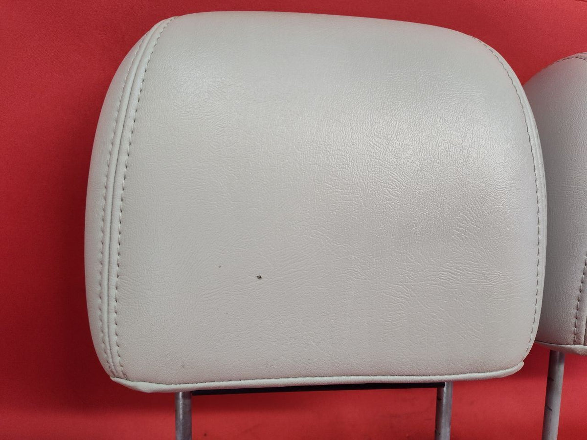 2003-2007 Chevrolet Chevy Cadillac GMC FRONT Headrest Set Leather Beige