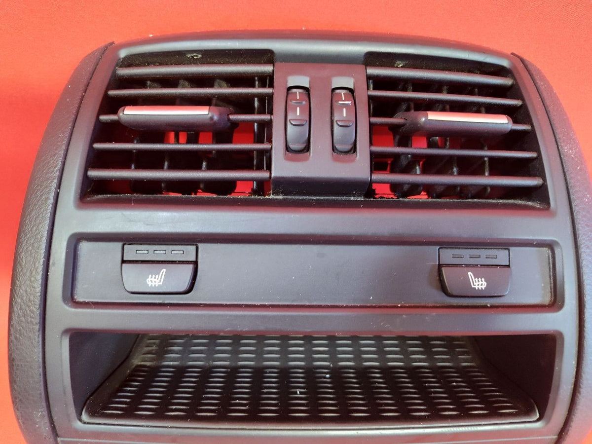 2010-2016 528i 535i 550i Rear Center Console Air Vent Trim w/ REAR HEATED SEATS
