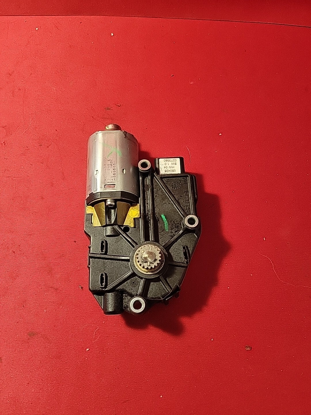 2004 Volvo S40 Power Sun Roof Motor Unit 86638814