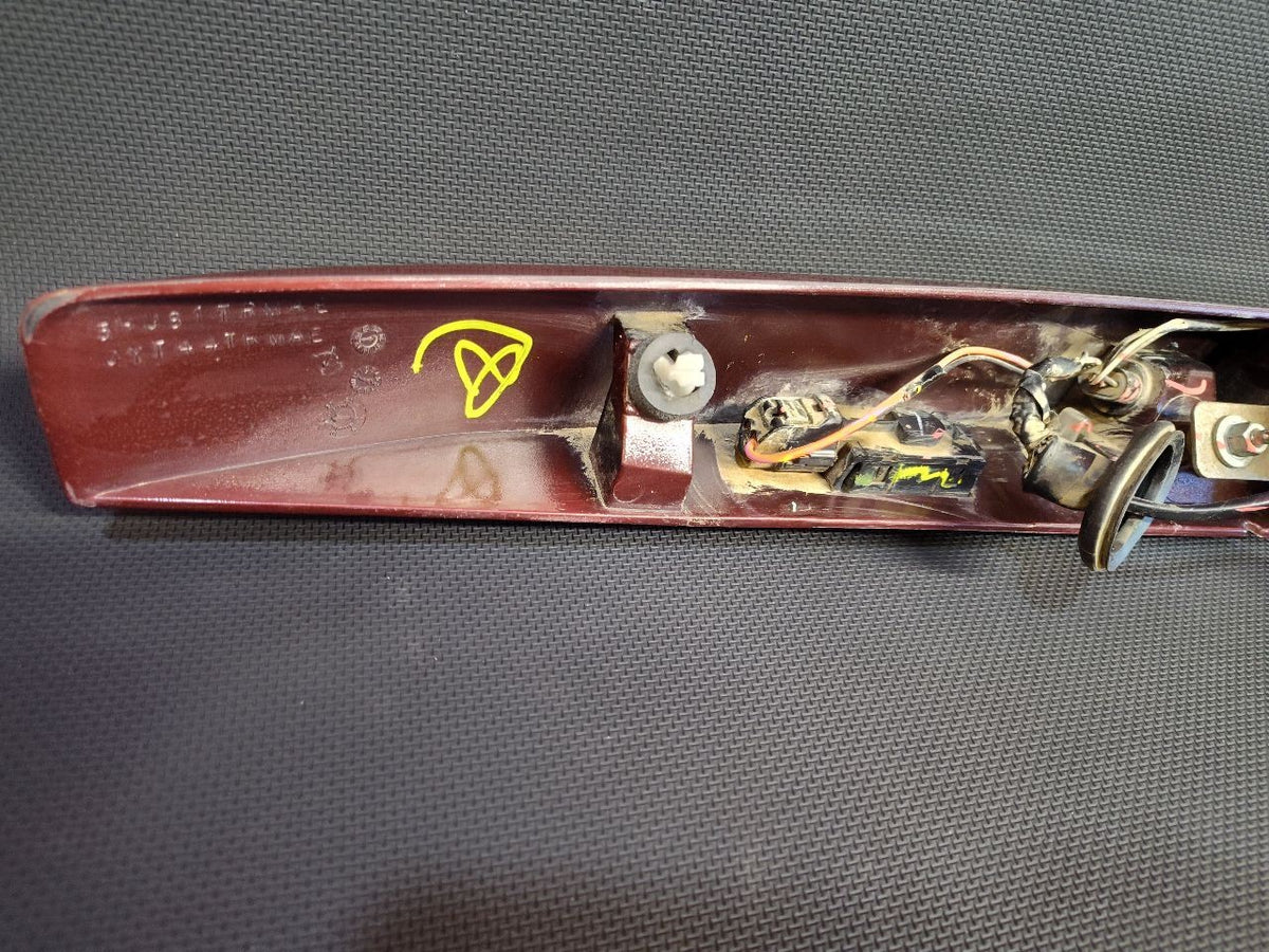 2007-2010 Jeep Grand Cherokee Liftgate Hatch License Trim Handle PEM Red Rock