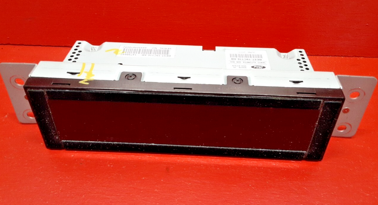 2011 2012 Ford Fusion Radio Dash Information Display Unit BE5T-19C116-AB