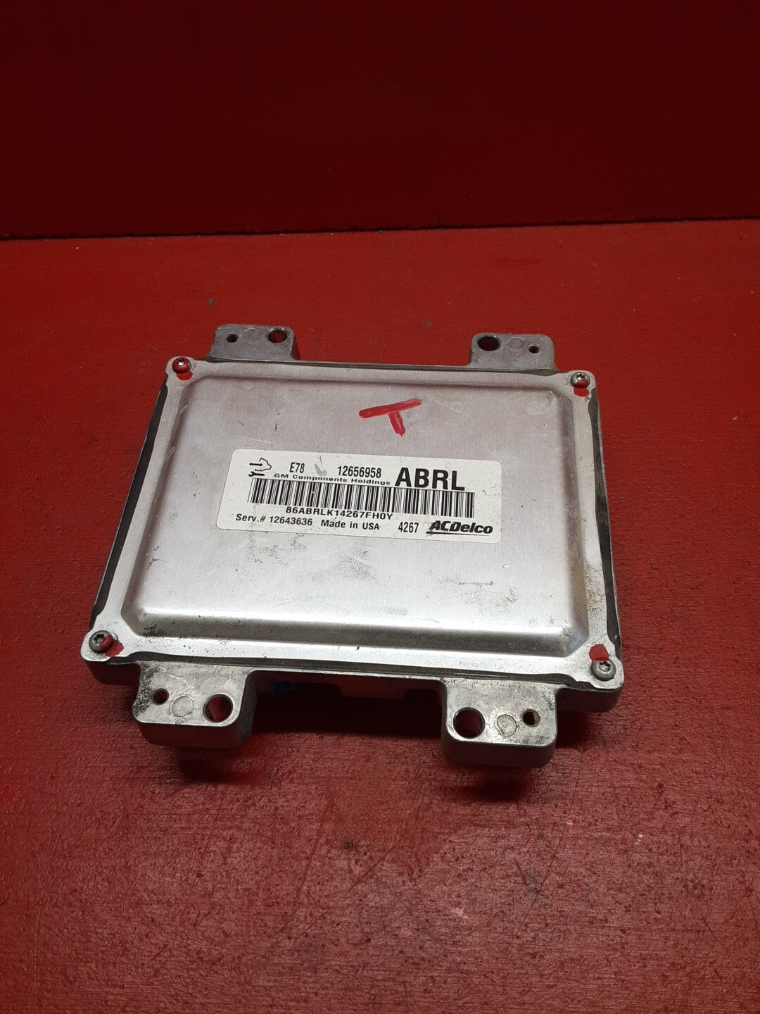 2015 Chevrolet Sonic ECM ECU Engine Control Module 12656958