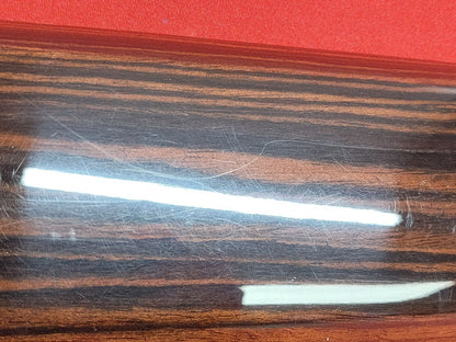 2013-2017 Range Rover LEFT REAR DRIVER Door Trim Panel Ebony Macassar Wood