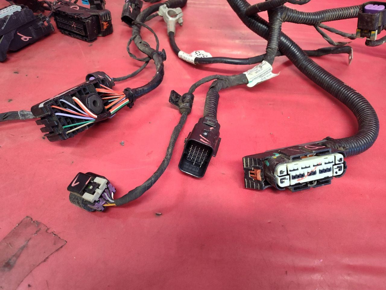 2015 Chevrolet Chevy Spark EV Electric CBT Fast Charge Engine Wiring Harness 69k