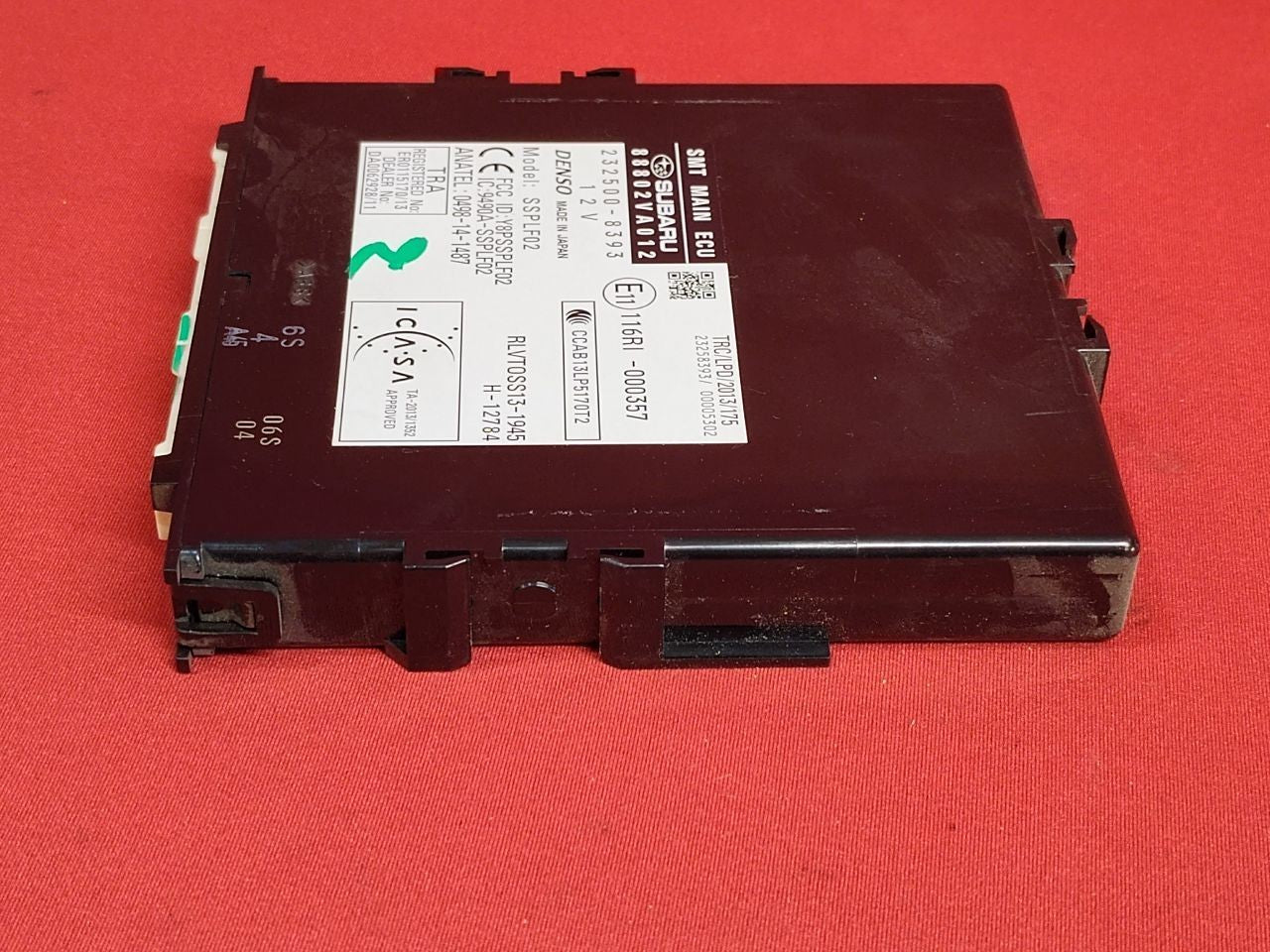 2015 2016 Subaru WRX STI Anti-Theft Smart Key Control Module 88802-VA012