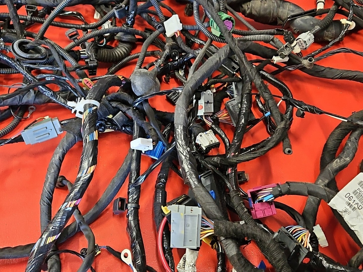 Fiat 500E ELECTRIC ONLY Body Wiring Harness - 68206061AE OEM - Complete no Cuts