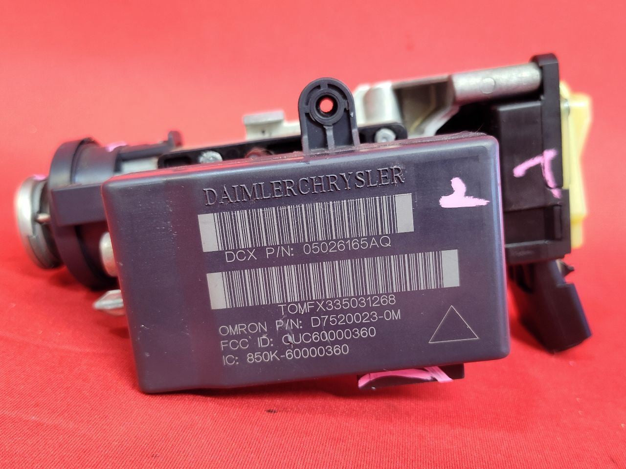 2007-2014 Chrysler Dodge Sedan Ignition Lock Housing Door Cylinder Key SET